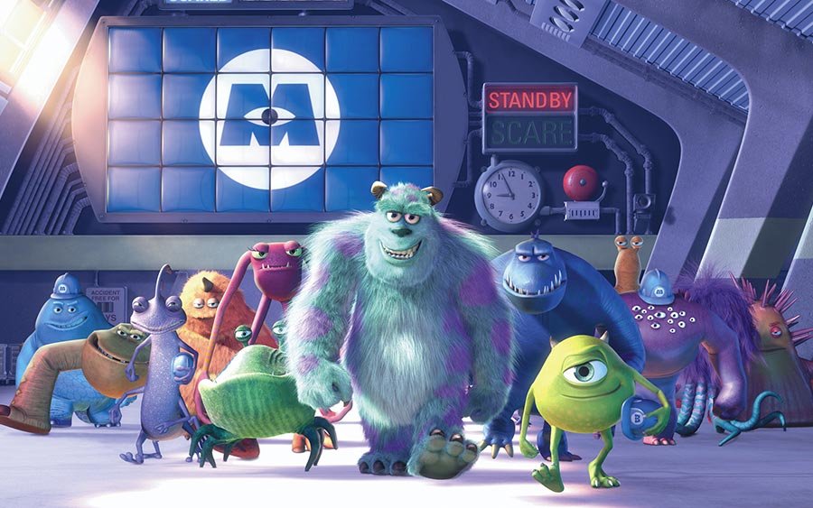 Las 40 mejores películas de Disney de todos los tiempos 64 Monsters Inc. 2001