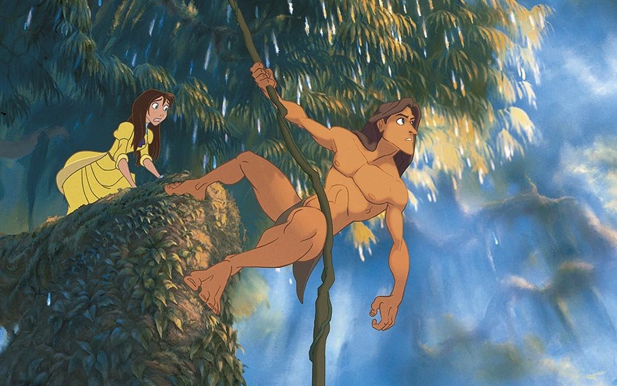 Las 40 mejores películas de Disney de todos los tiempos 62 Tarzan 1999