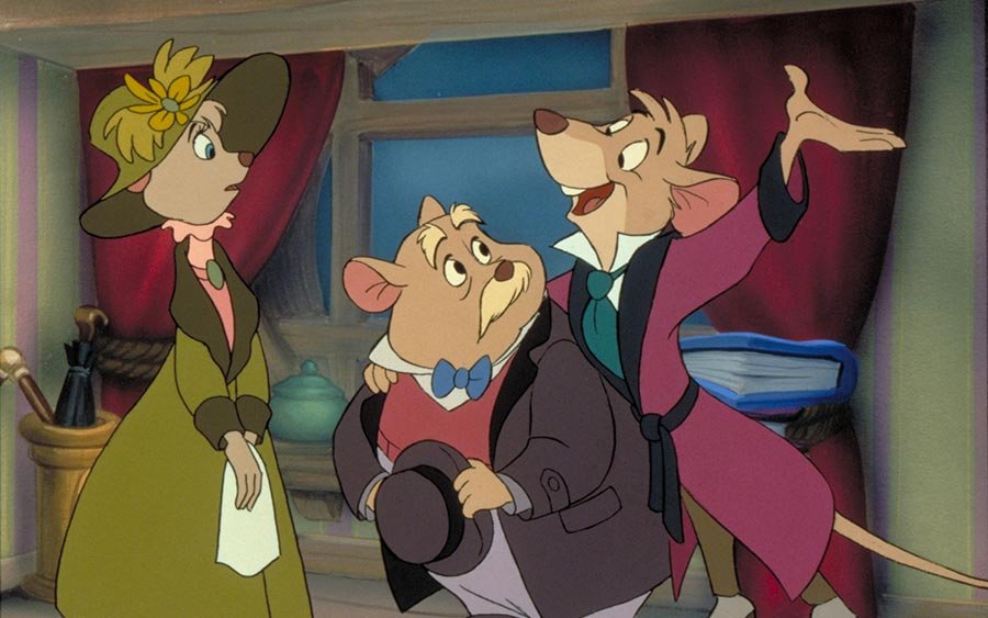 Las 40 mejores películas de Disney de todos los tiempos 51 The Great Mouse Detective 1986