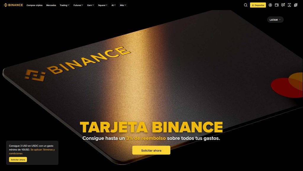 binance card