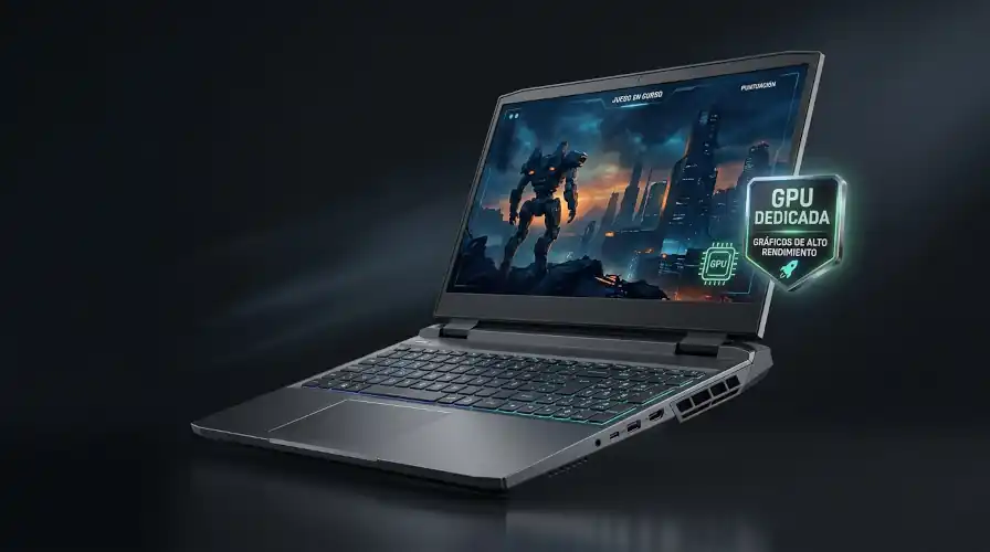 Mejores laptops para programar: Laptop on GPU dedicada
