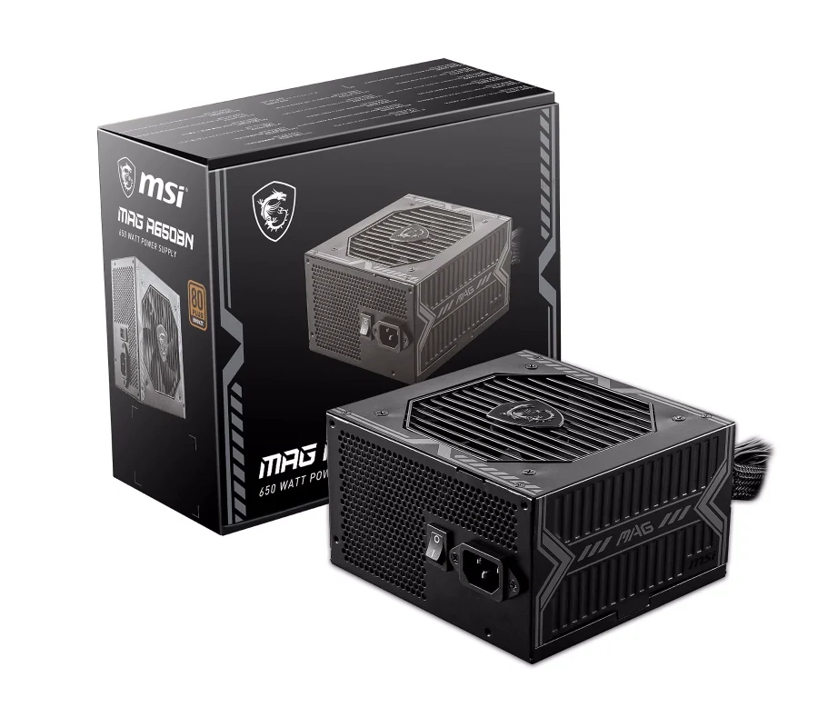 Cómo armar un PC de 700 dólares para juegos, streaming y productividad (2026) 39 msi mag 650 psu
