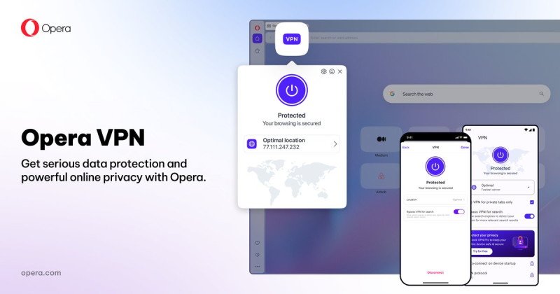Cómo solucionar el error «No disponible en tu región» 42 opera vpn