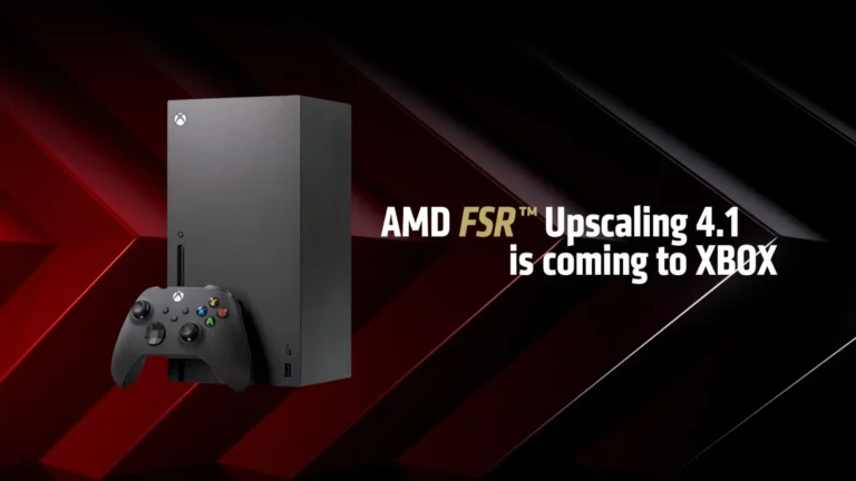 AMD FSR 4 1 XBOX SERIES