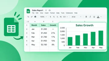 Como crear un grafico en Google Sheets