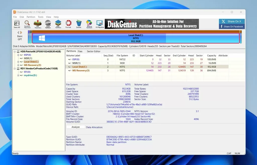 Los 5 mejores programas gratuitos para recuperar archivos borrados en Windows 39 DISK GENIUS
