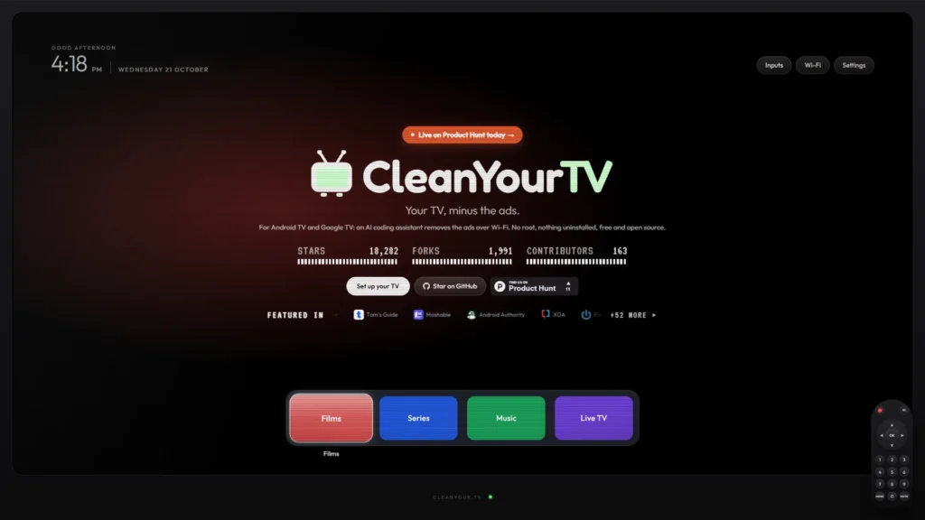 Cómo hacer debloat a tu Smart TV con IA y CleanYourTV 47 cleanyourtv