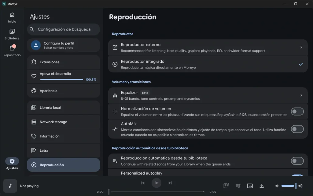 Mornye: qué es y cómo funciona la app para bajar música de Spotify en PC y móvil 41 mornye4