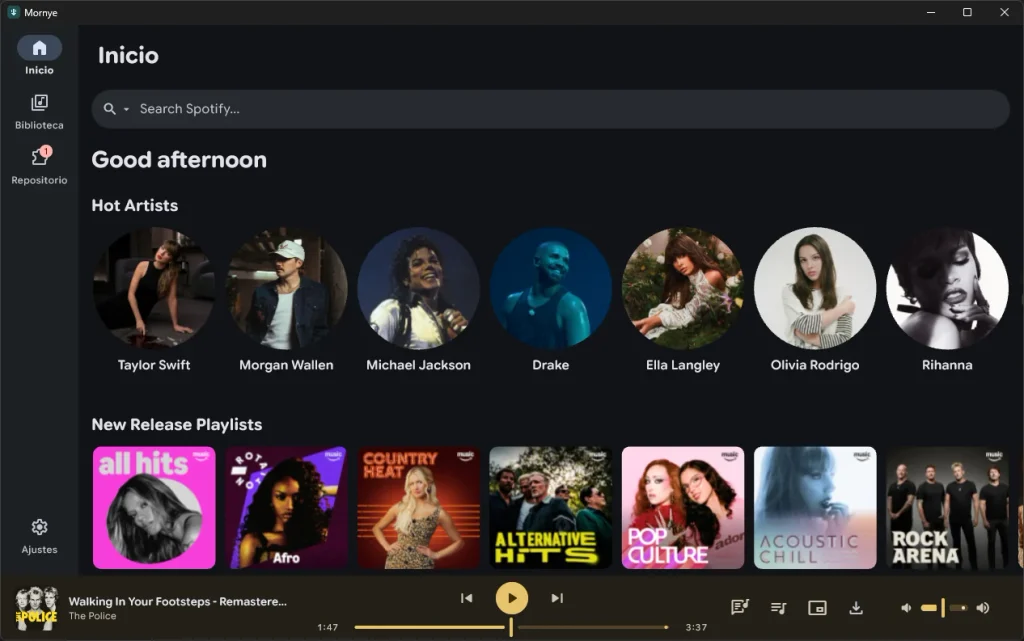 Mornye: qué es y cómo funciona la app para bajar música de Spotify en PC y móvil 35 mornye7