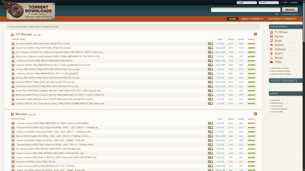 torrent downloads