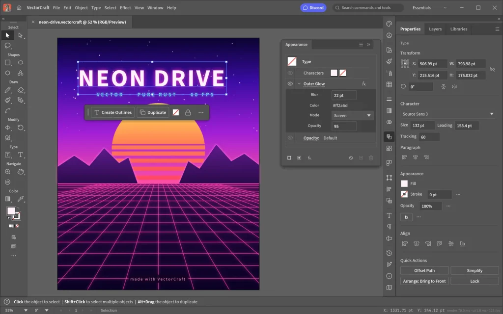 ArtCraft: La suite abierta que clona Adobe con IA (y cómo se descarga) 37 vectorcraft